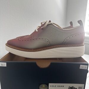 Cole Haan OriginalGrand Platform Wingtip Oxfords